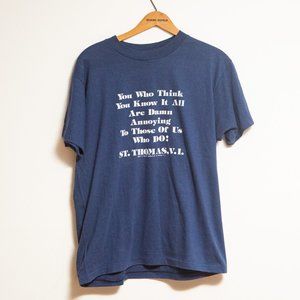 1979 Vintage St. Thomas V. I. T-shirt